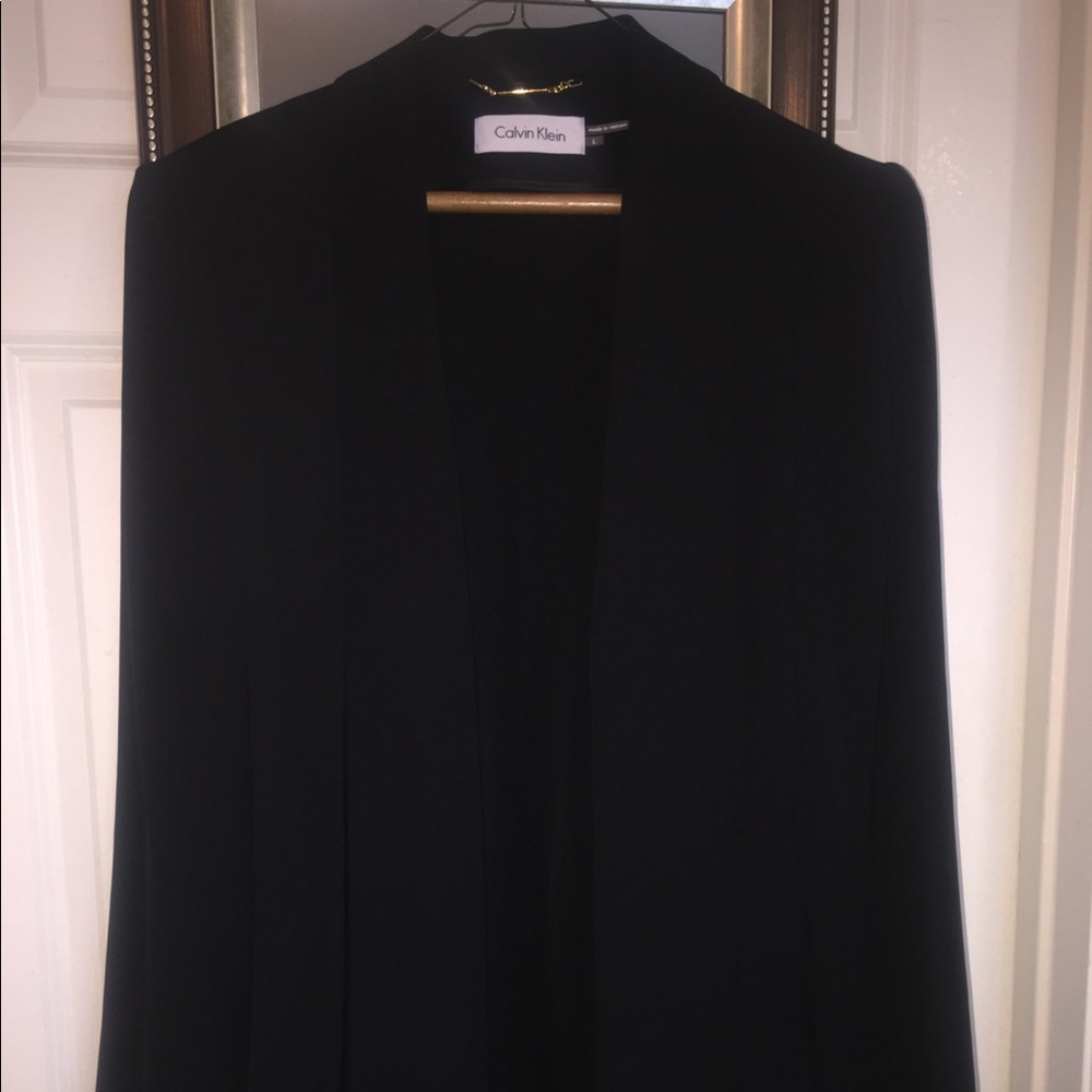 Calvin Klein Black Jacket. Size Large. New w/ Tags
